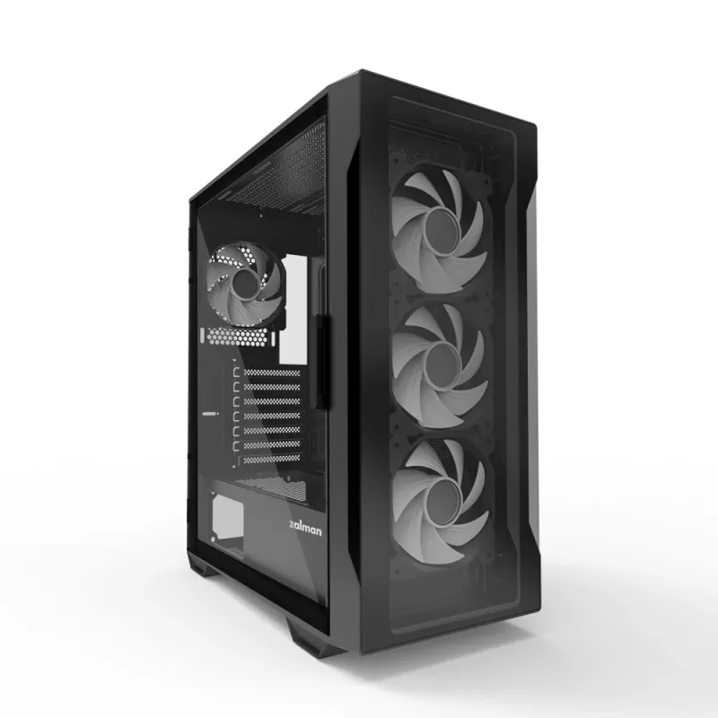 Caixa de computador Zalman I3 NEO TG BLACK Midi Tower
