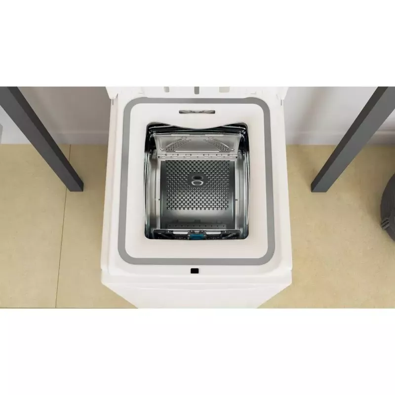 Whirlpool NTDLR 7220SS PL/N máquina de lavar roupa de carga superior, de instalação livre, 7 kg, 1200 rpm, classe energética E