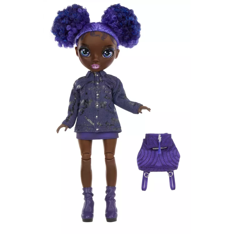 Boneca Rainbow High Junior High Series 2 - Krystal, boneca de moda, feminino, 6 anos, rapaz/rapariga, 230 mm, multicolor
