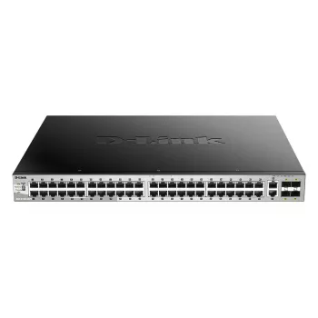 Switch de rede D-Link DGS-3130-54PS/E gerido L3 Gigabit Ethernet (10/100/1000) Power over Ethernet (PoE) cinzento