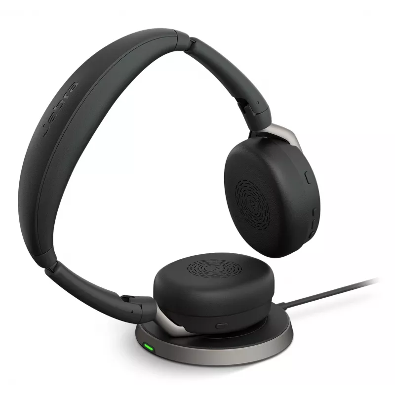 Jabra Evolve2 65 Flex - Link380c UC Stereo (carregamento sem fios)