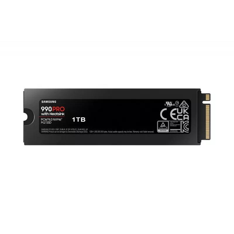 Disco SSD Samsung 990 PRO 1 TB M.2 PCI Express 4.0 NVMe V-NAND MLC