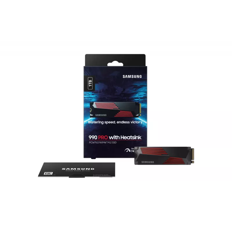 Disco SSD Samsung 990 PRO 1 TB M.2 PCI Express 4.0 NVMe V-NAND MLC