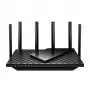 Router TP-Link Archer AX5400 Multi-Gigabit WiFi 6, Wi-Fi 6 (802.11ax), dual band (2,4 GHz / 5 GHz), Ethernet LAN, preto, router de secretária/coluna