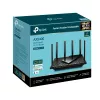 Router TP-Link Archer AX5400 Multi-Gigabit WiFi 6, Wi-Fi 6 (802.11ax), dual band (2,4 GHz / 5 GHz), Ethernet LAN, preto, router de secretária/coluna