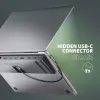 Docking station Axagon HMC-4KX3 Hub USB-C 5Gbps, 3x USB-A, 2x HDMI, DP, RJ-45, SD/microSD, Áudio, PD 100W, Cabo 40cm