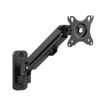 Suporte de parede para monitor Gembird MA-WA1-01 para ecrãs 17–27 polegadas, VESA 75x75 / 100x100, carga máx. 7 kg, preto