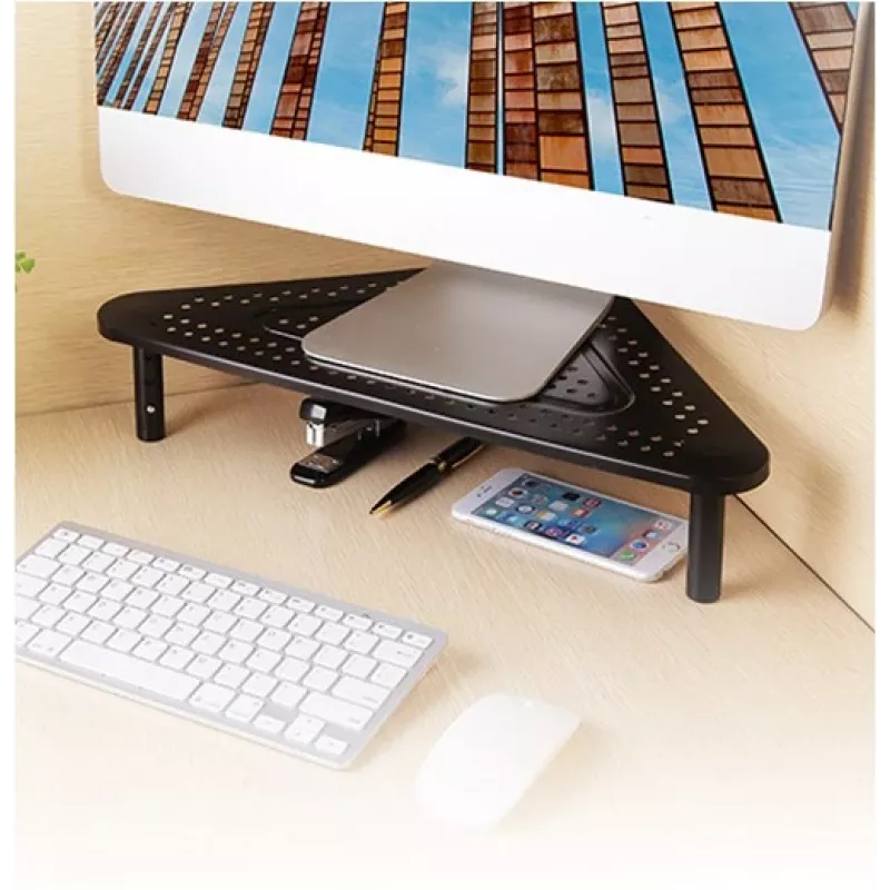 Suporte de monitor Gembird MS-TABLE-02 de pé Preto 20kg