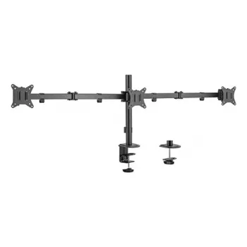 Suporte de mesa para monitor Gembird MA-D3-01, suporte de mesa 1 braço, VESA 75x75–100x100, até 7 kg, para ecrãs 17–27 polegadas, preto
