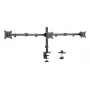 Gembird MA-D3-01 suporte de secretária ajustável para 3 monitores, 17–27 polegadas, até 7 kg