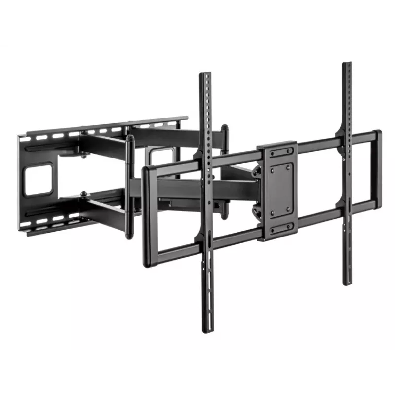 Gembird MA-D3-01 suporte de secretária ajustável para 3 monitores, 17–27 polegadas, até 7 kg