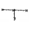Gembird MA-D3-01 suporte de secretária ajustável para 3 monitores, 17–27 polegadas, até 7 kg