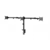 Gembird MA-D3-01 suporte de secretária ajustável para 3 monitores, 17–27 polegadas, até 7 kg
