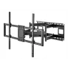 Gembird MA-D3-01 suporte de secretária ajustável para 3 monitores, 17–27 polegadas, até 7 kg