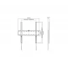 Suporte de TV Gembird WM-55F-02 preto, para ecrãs 32–55 polegadas, carga máx. 40 kg, VESA 200x200–400x400, fino 2,5 cm