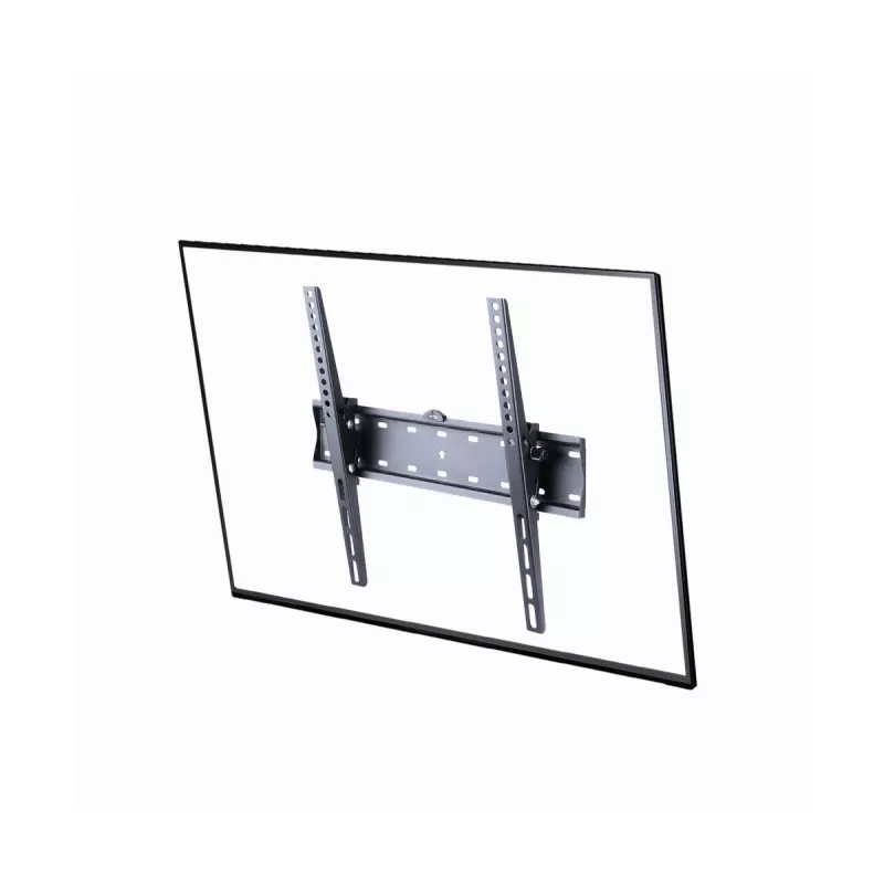 Suporte de TV Gembird WM-55T-02 para ecrãs 32–55 polegadas, inclinável -12° a 12°, VESA 200x200–400x400, 40 kg, preto