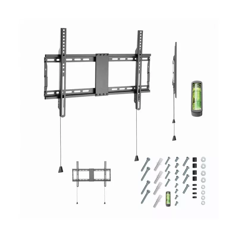 Gembird WM-80F-01 suporte de parede fixo para TV, 37–80 polegadas, até 70 kg, VESA até 600x400, preto