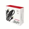 Axagon ADR-220B Cabo ativo de ligação/repetidor USB 2.0 A-M -> B-M 20 m