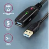 Axagon ADR-305 Cabo ativo de extensão/repetidor USB 3.2 Gen 1 A-M -> A-F 5 m