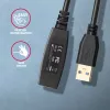 Axagon ADR-305 Cabo ativo de extensão/repetidor USB 3.2 Gen 1 A-M -> A-F 5 m