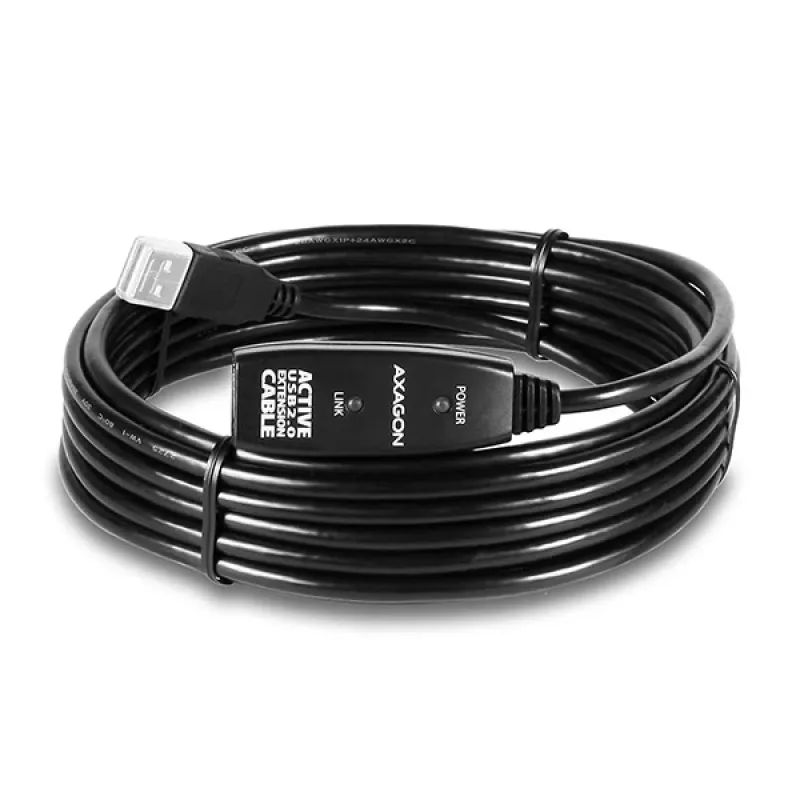 Axagon ADR-205 Cabo ativo de extensão/repetidor USB 2.0 A-M -> A-F 5m