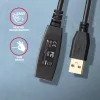 Axagon ADR-220 Cabo ativo de extensão/repetidor USB 2.0 A-M -> A-F 20 m
