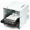 Axagon RHD-225 METAL Suporte para 2x 2,5 polegadas HDD/SSD em baia de 3,5 polegadas, suporte de ventoinha