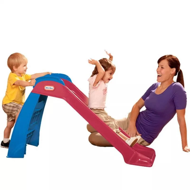 Little Tikes First Slide, 1,2 ano(s), 6 ano(s), Plástico, 4,09 kg, Azul, Vermelho