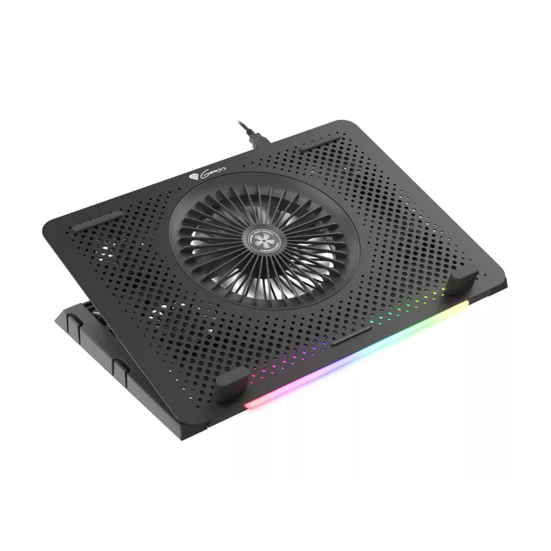 Base de arrefecimento para portátil GENESIS Oxid 450 39,6 cm (15,6 polegadas) 2400 rpm preta