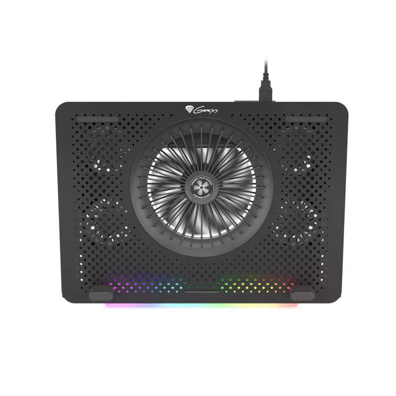 Base de arrefecimento para portátil GENESIS Oxid 450 39,6 cm (15,6 polegadas) 2400 rpm preta