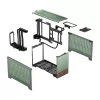 Caixa de PC Fractal Design Terra Small Form Factor verde