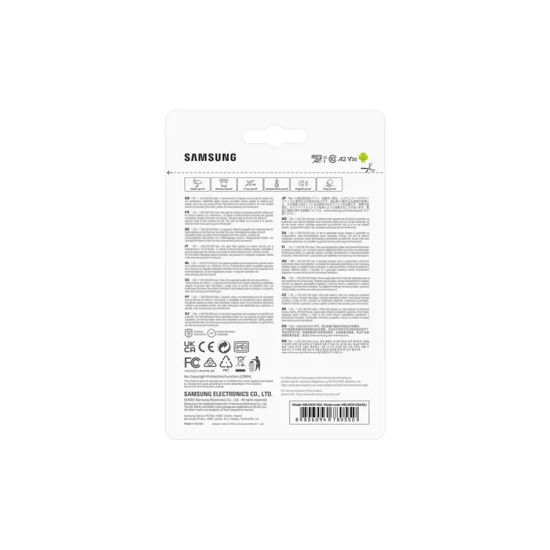 Cartão de memória Samsung MB-MD512SA/EU 512 GB MicroSDXC UHS-I Class 10