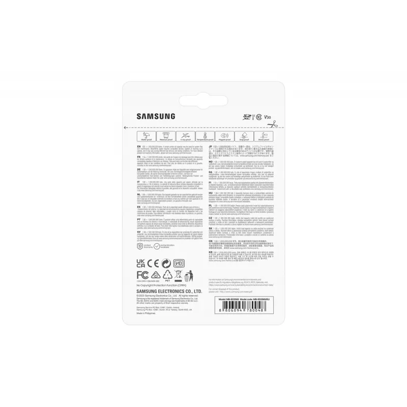 Samsung PRO Plus MB-SD256S 256 GB SDXC UHS-I Classe 10