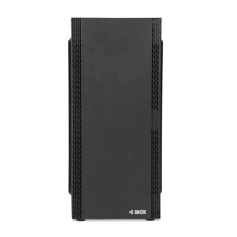 Caixa de PC IBOX ANTILA 39 Midi Tower — preta, ATX/microATX, GPU até 31 cm, altura do cooler da CPU 150 mm