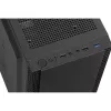 Caixa de PC IBOX ANTILA 39 Midi Tower — preta, ATX/microATX, GPU até 31 cm, altura do cooler da CPU 150 mm