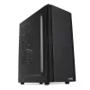 Caixa de PC IBOX ANTILA 39 Midi Tower — preta, ATX/microATX, GPU até 31 cm, altura do cooler da CPU 150 mm
