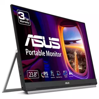 Monitor de computador ASUS ZenScreen MB249C 60,5 cm (23,8 polegadas) 1920 x 1080 píxeis Full HD LED preto