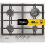 Whirlpool TGML 661 IX R aço inoxidável encastrável 58 cm gás 4 zona(s)