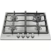 Whirlpool TGML 661 IX R aço inoxidável encastrável 58 cm gás 4 zona(s)