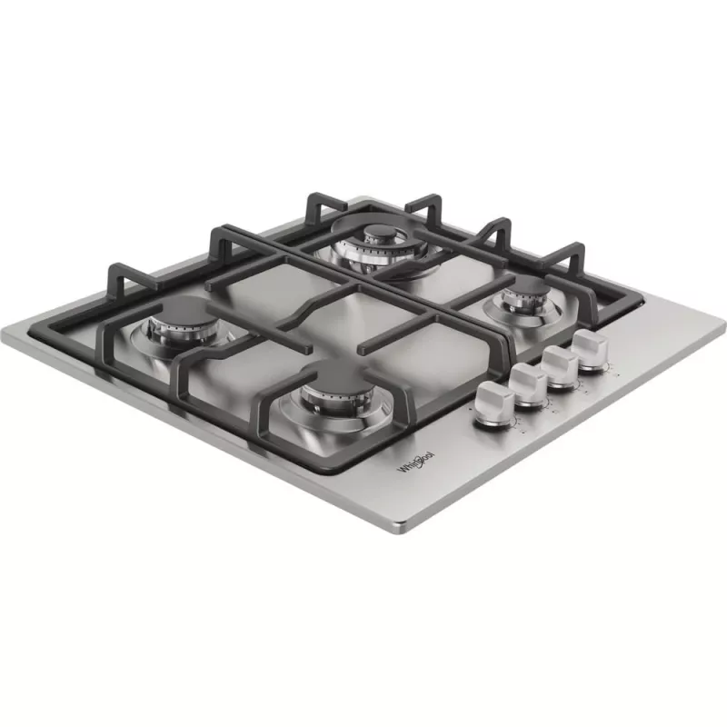 Whirlpool TGML 661 IX R aço inoxidável encastrável 58 cm gás 4 zona(s)