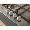 Whirlpool TGML 661 IX R aço inoxidável encastrável 58 cm gás 4 zona(s)