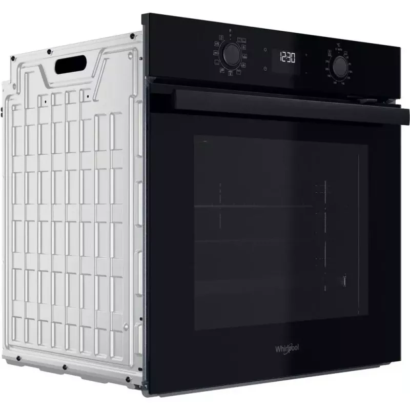 Forno elétrico encastrável WHIRLPOOL OMR58HU1B — 71 L, A+, autolimpeza hidrolítica, convecção, grelhador, extração telescópica