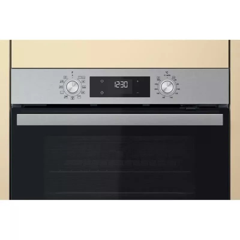 Whirlpool OMR58HU1X forno elétrico de encastrar, 71 L, ar quente, SmartClean, classe energética A+, aço inoxidável