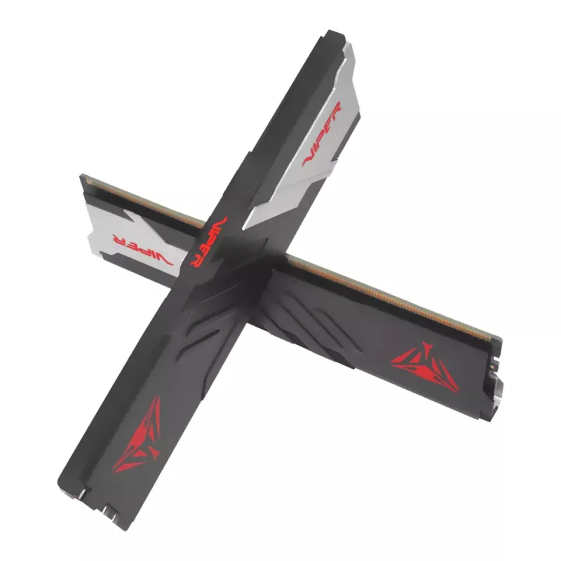 DIMM 32 GB DDR5-7200 (2x 16 GB) dual kit, memória RAM preto, PVV532G720C34K, Viper Venom, INTEL XMP