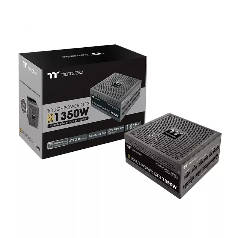 Fonte de alimentação THERMALTAKE - Toughpower GF3 1350W Gold - TT Premium Edition