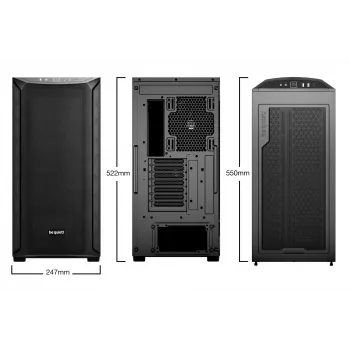Caixa de PC be quiet! Shadow Base 800 Midi Tower preto