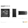 Caixa de PC be quiet! Shadow Base 800 Midi Tower preto