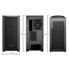 Caixa de PC be quiet! Shadow Base 800 DX Midi Tower preto