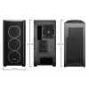 Caixa de PC be quiet! Shadow Base 800 FX Midi Tower preto