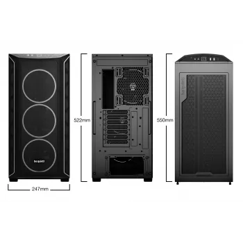 Caixa de PC be quiet! Shadow Base 800 FX Midi Tower preto